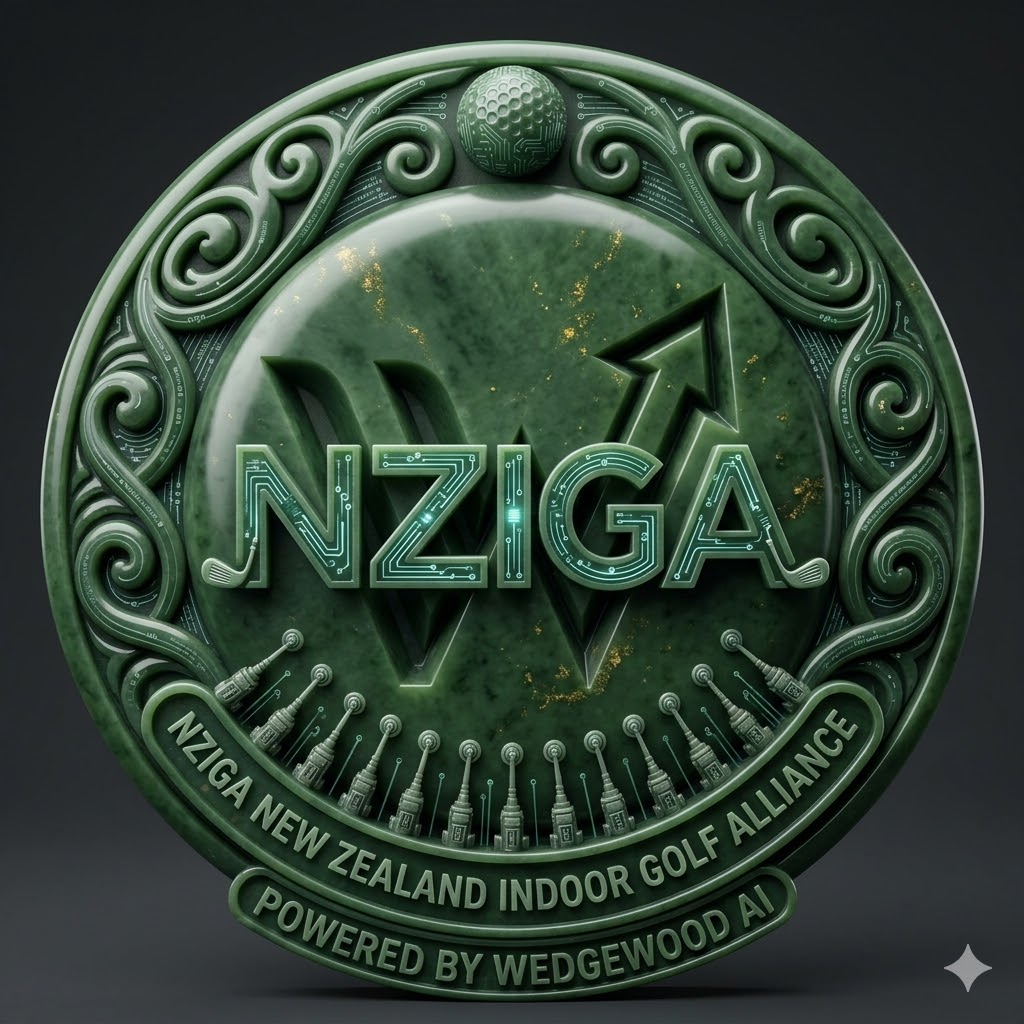 NZIGA Badge - New Zealand Indoor Golf Alliance